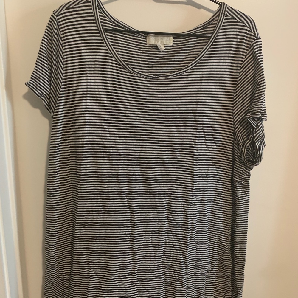 Striped T-Shirt Dress